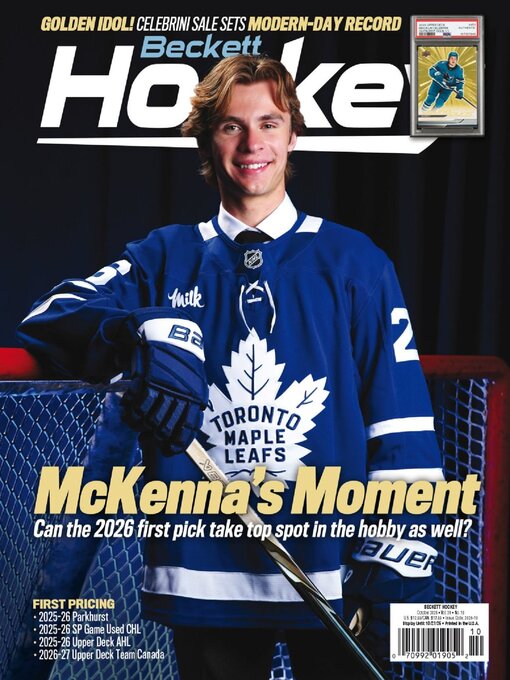 Cover image for Beckett Hockey